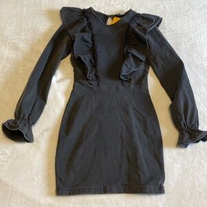 Divided by H&M faded black Jean dress. size XXS. New with tags.​